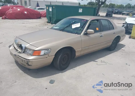 1998 Mercury Grand Marquis from USA, damaged, VIN 2MEFM74W3WX646762